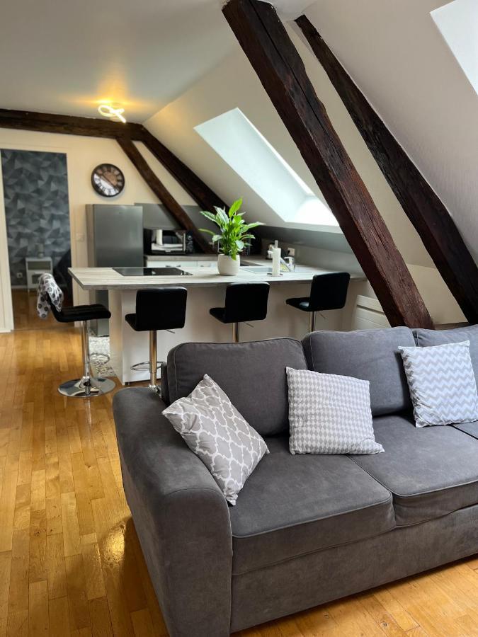 Ferienwohnung Coeur De Bouchon Troyes Exterior foto